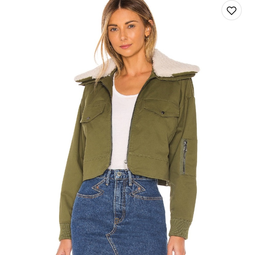 Tularosa cropped jacket size small